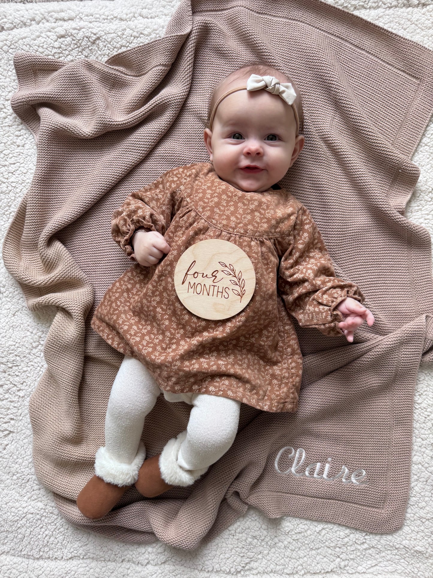 Personalized Knit Blankets