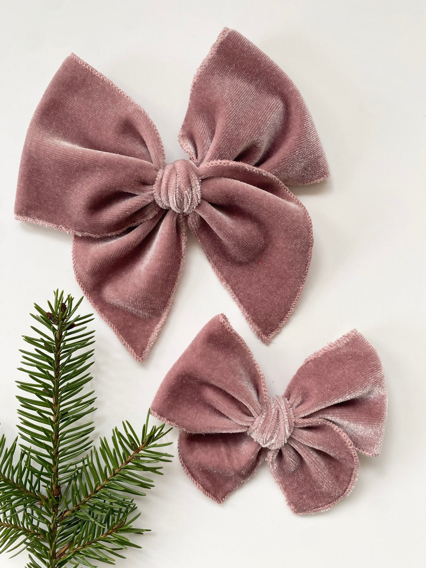 Shimmery Rose Velvet