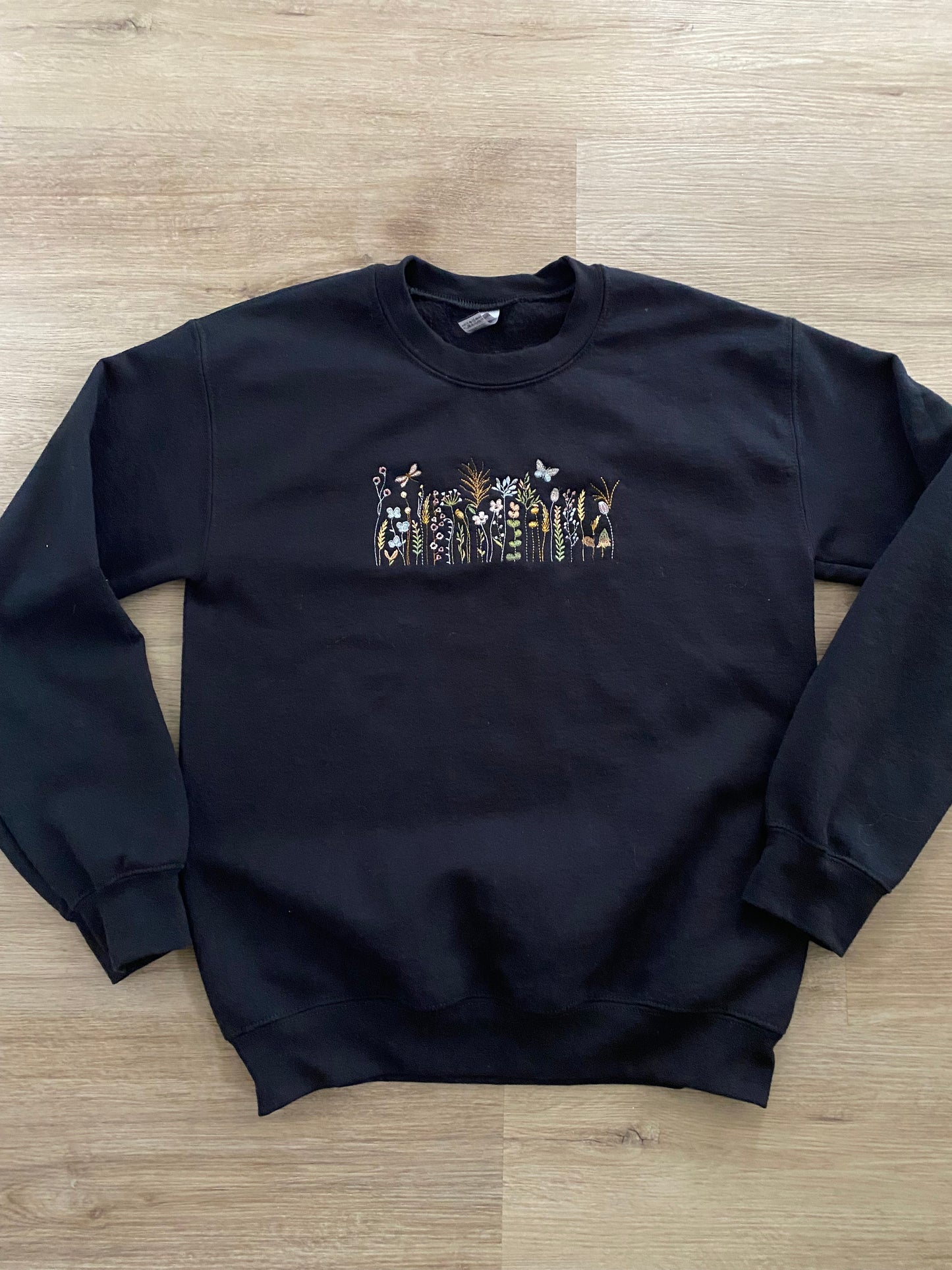 Wildflowers - Adult Crewneck/Hoodie (Black only)