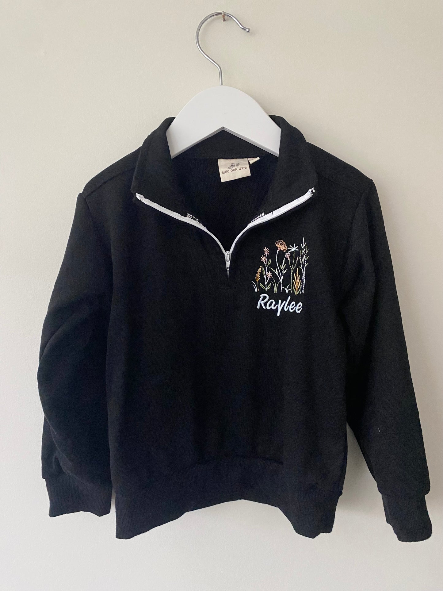 Cognac Quarterzip Crewnecks
