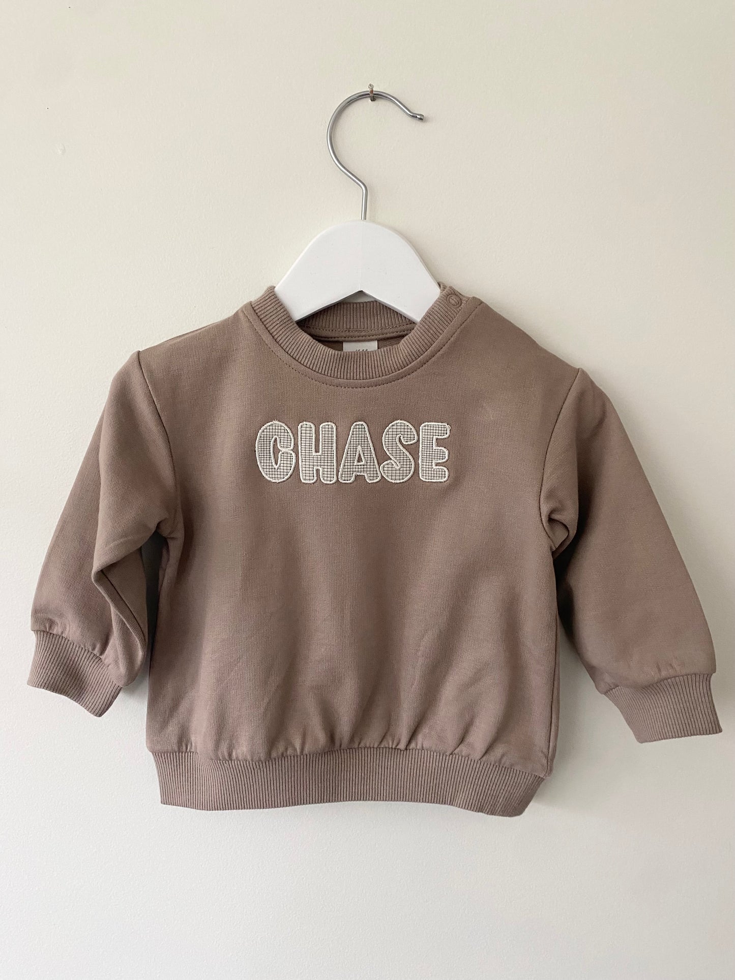 Mocha Custom Crewneck