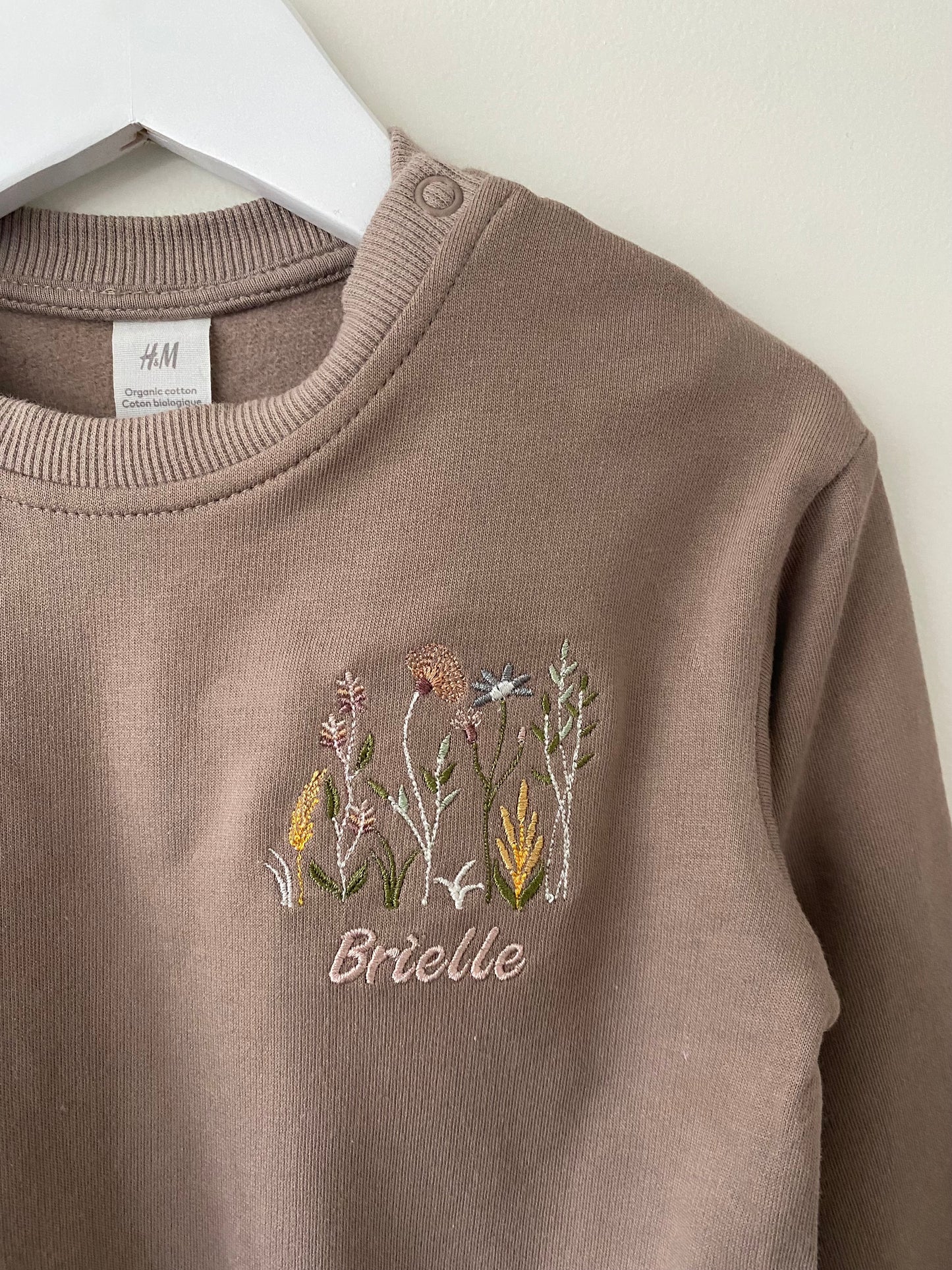 Mocha Custom Crewneck