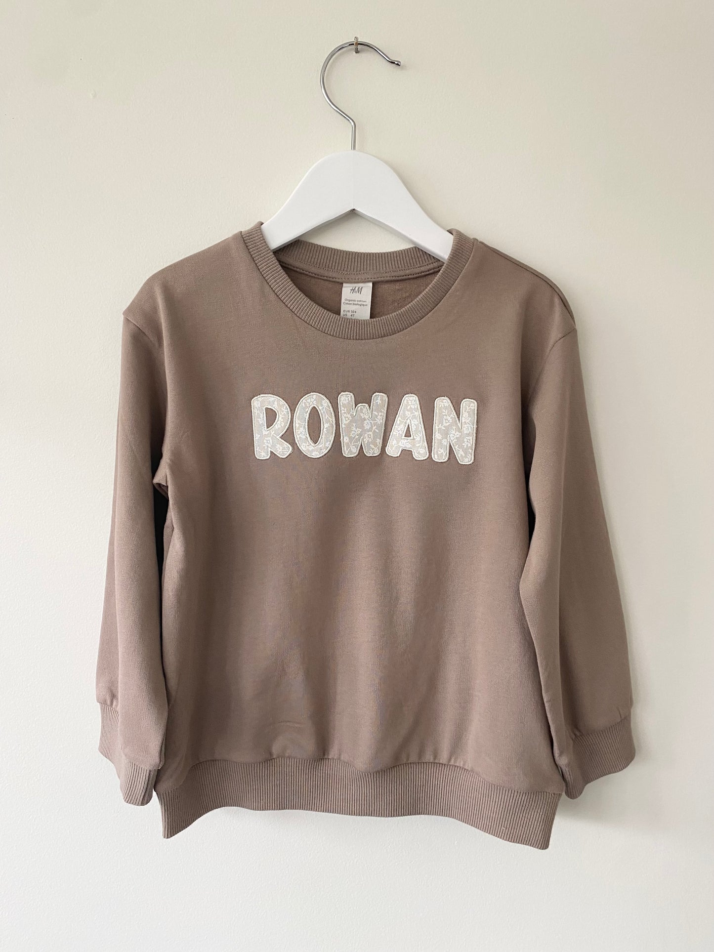 Mocha Custom Crewneck