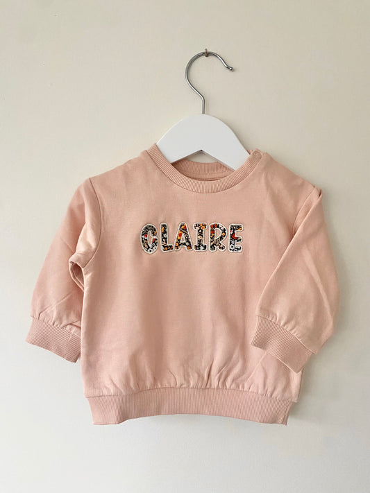 Blush Custom Crewneck