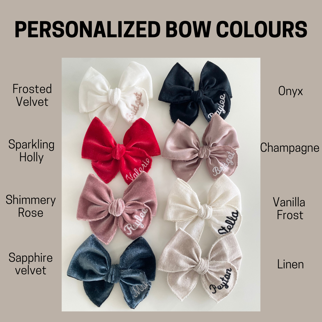 Personalized Bows